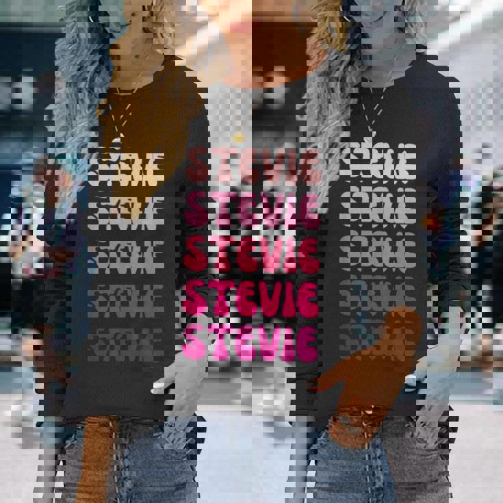 Stevie 長袖Tシャツ 彼女への贈り物