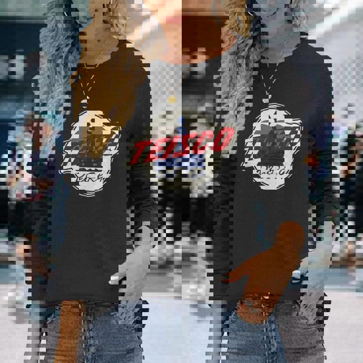 Teisco ビンテージロゴ 長袖Tシャツ 彼女への贈り物