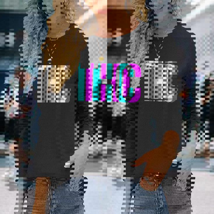 Thc Cinematoner Weedtoned Kiffer 420 カンナビス ボンジョイント 長袖Tシャツ 彼女への贈り物