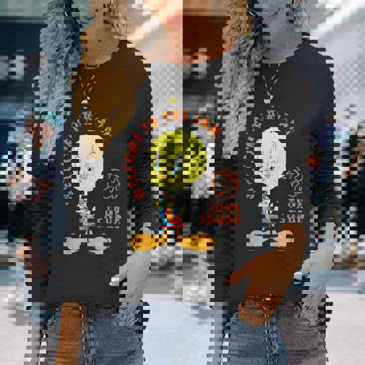 Tweety Welcome To The Jam 長袖Tシャツ 彼女への贈り物