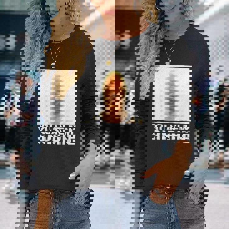 You Are Myunshine Meme 長袖Tシャツ 彼女への贈り物