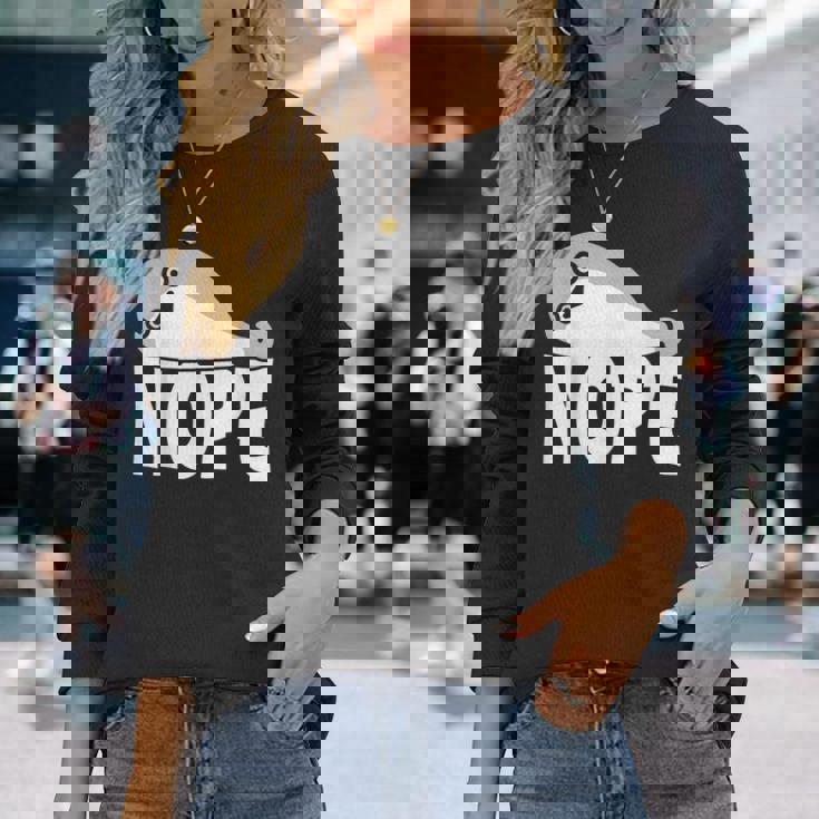 いや、面白いサカバンバスピスフィッシュミーム 長袖Tシャツ 彼女への贈り物