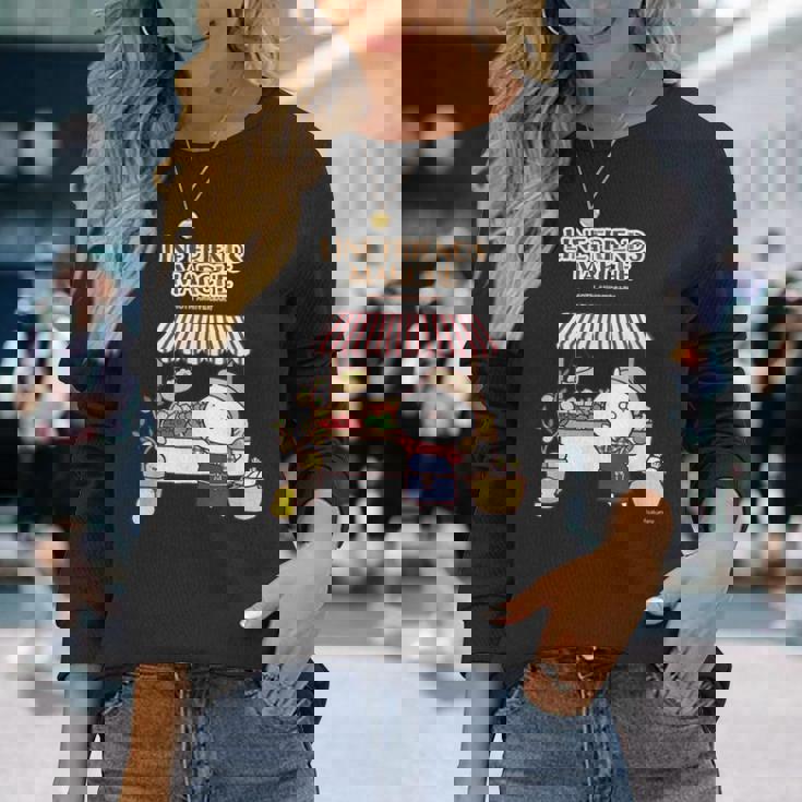 うさまる ベジまるシェロゴ付 ダークカラー 長袖Tシャツ 彼女への贈り物