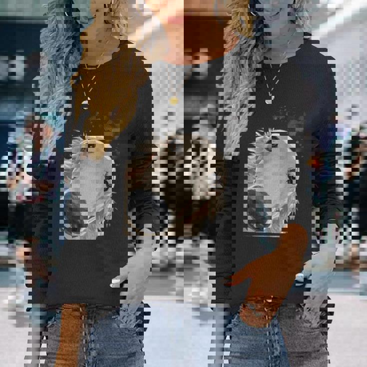 おさるの犬 バルソイ 長袖Tシャツ 彼女への贈り物