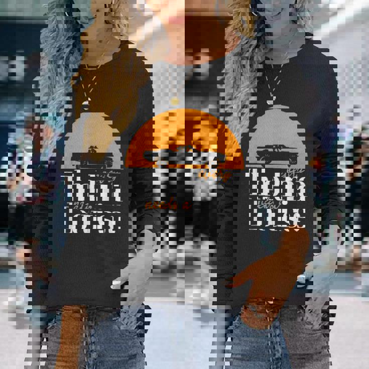 すべてのテルマにはルイーズが必要-ベストフレンズ 長袖Tシャツ 彼女への贈り物