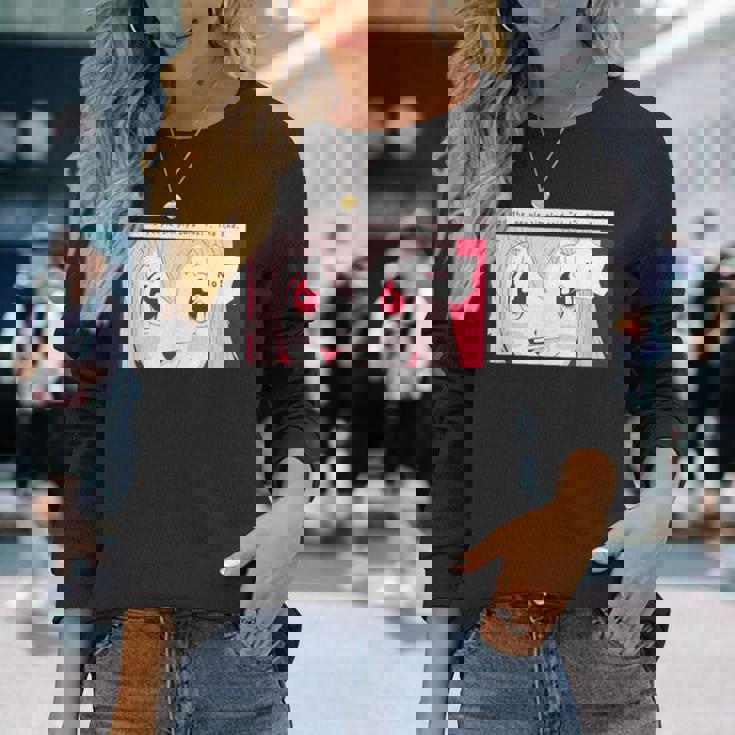 そして人々は単にnoThe End平和と言った。 長袖Tシャツ 彼女への贈り物