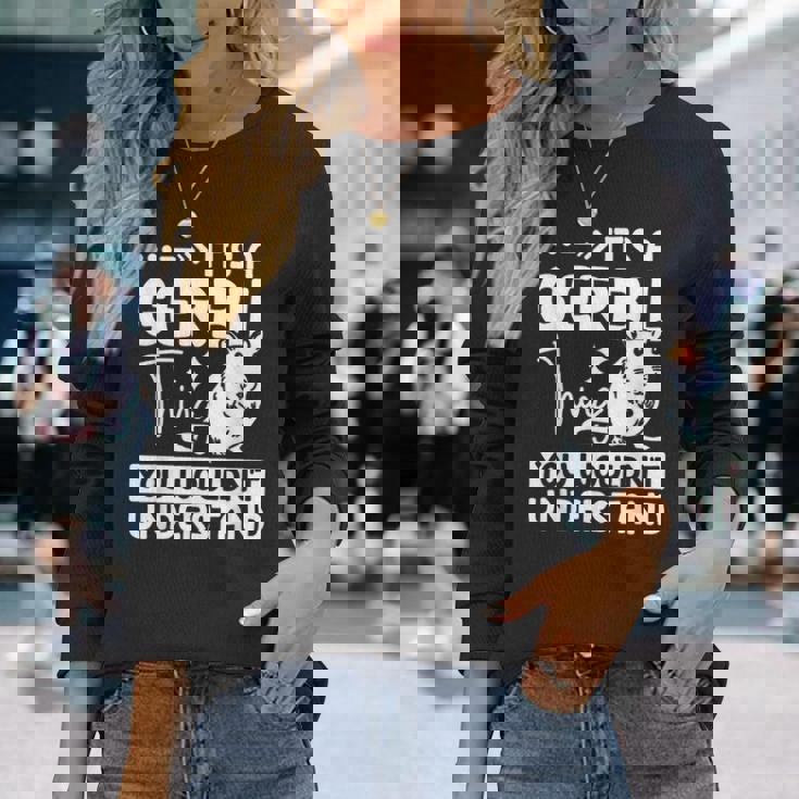 それは君には理解できないだろうスナネズミのことだ 長袖Tシャツ 彼女への贈り物