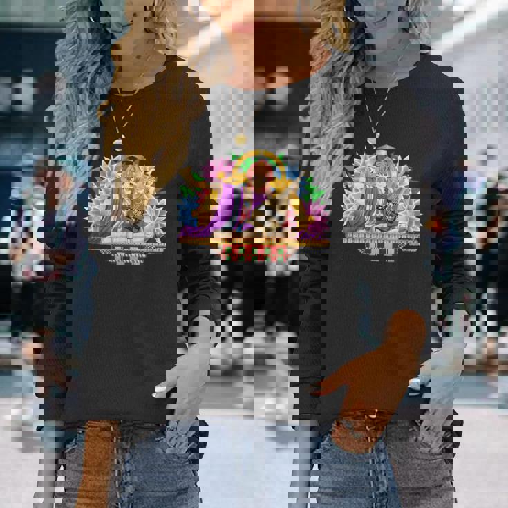 ねぶたデザイン レオ 長袖Tシャツ 彼女への贈り物