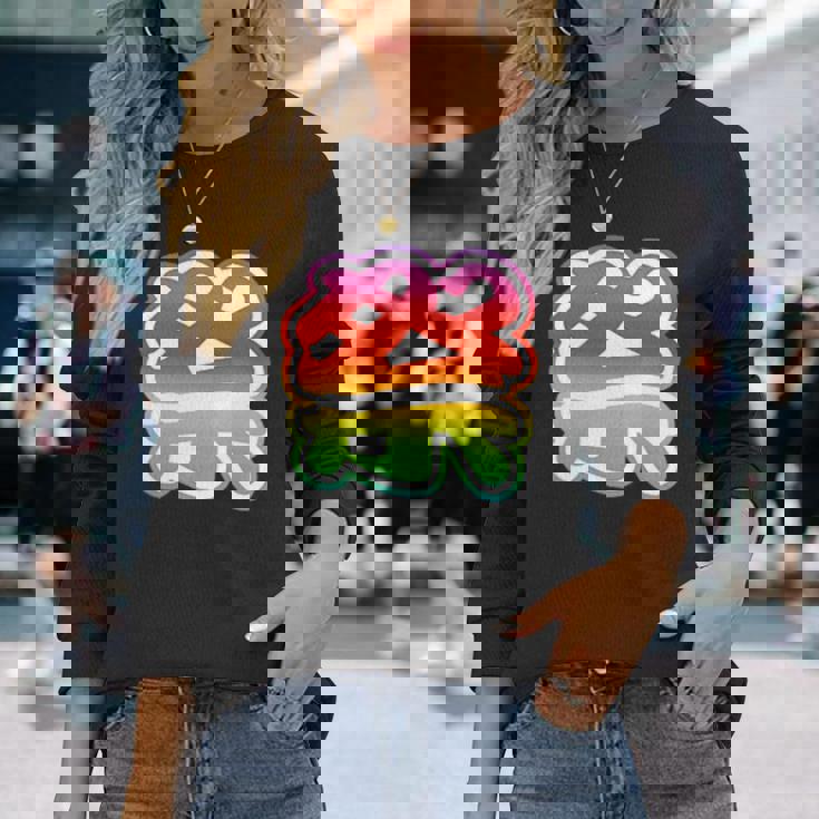 ねぶたデザイン 集合 長袖Tシャツ 彼女への贈り物