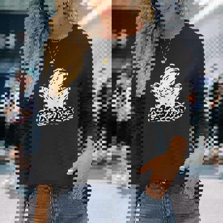 はたらかない うさぎ ネタ おもしろ 働きたくない はたらきたくない 変な 長袖Tシャツ 彼女への贈り物