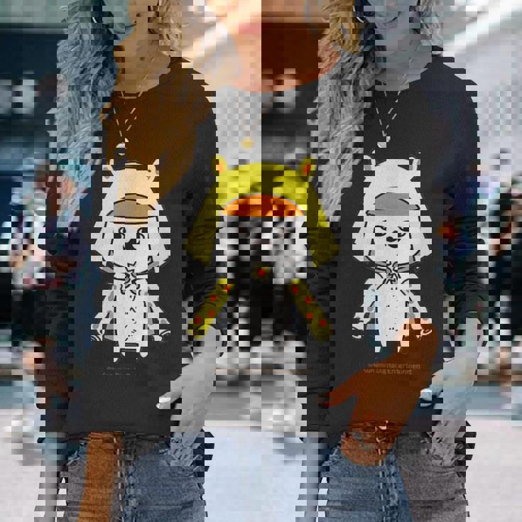 ひなビタスタンプ ひなちくん01 長袖Tシャツ 彼女への贈り物