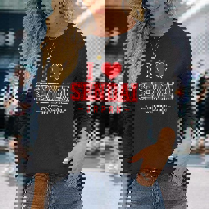 アイラブ仙台ジャパン 長袖Tシャツ 彼女への贈り物