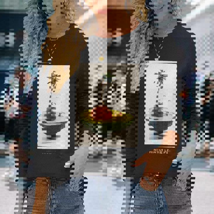 アボカ島 長袖Tシャツ 彼女への贈り物