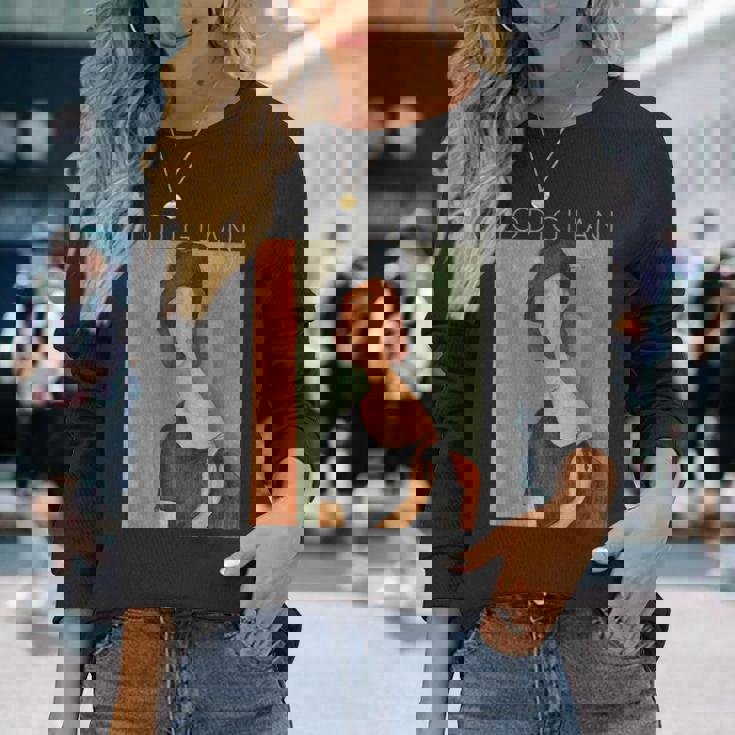 アメデオ・モディリアーニジャンヌ・エビュテルヌ芸術家の帽子で 長袖Tシャツ 彼女への贈り物