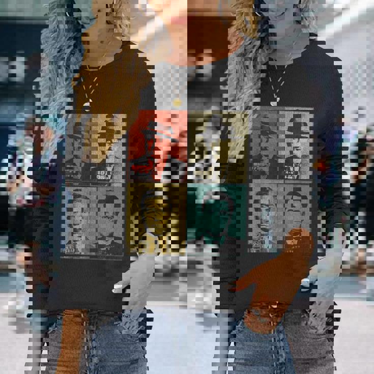 アメリカン・ギャングスターズ マフィア・ボス 長袖Tシャツ 彼女への贈り物