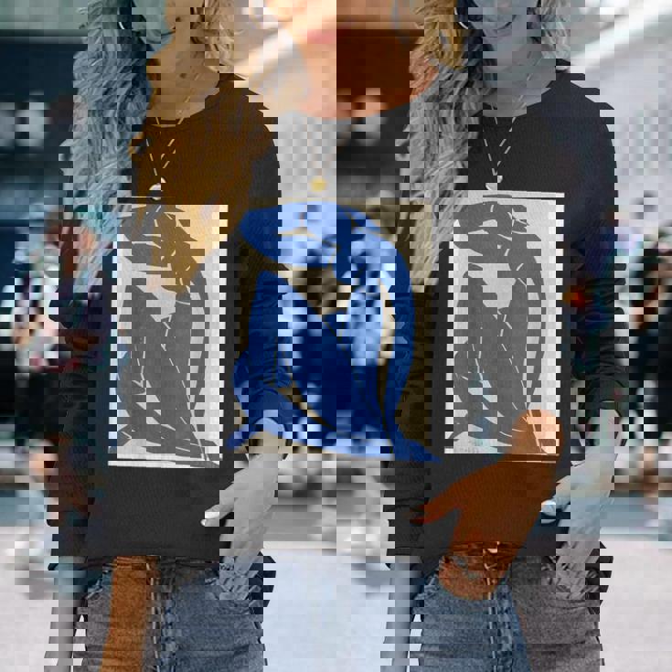 アンリ・マティス ブルーヌードii 長袖Tシャツ 彼女への贈り物