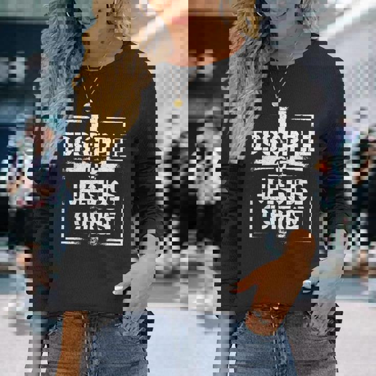 イエス・キリストの弟子 キリスト教宣教師 Lds 長袖Tシャツ 彼女への贈り物