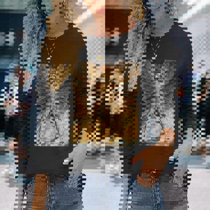 ウィリアム・ブレイク ドラゴンii アーティスト向け 長袖Tシャツ 彼女への贈り物