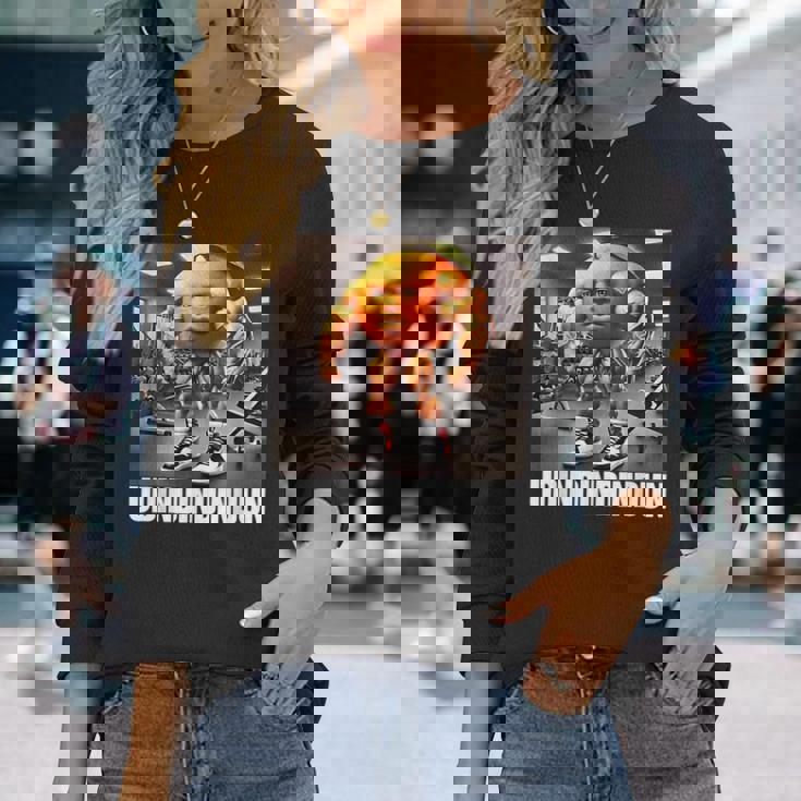 ウディンドゥン-イタリアンブレインロットミーム 長袖Tシャツ 彼女への贈り物