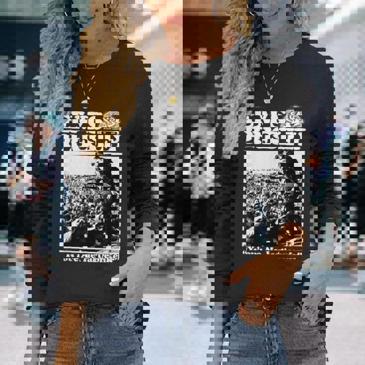 エルヴィス・ア・ハートブレイカー キング・オブ・ロックンロール 音楽 長袖Tシャツ 彼女への贈り物