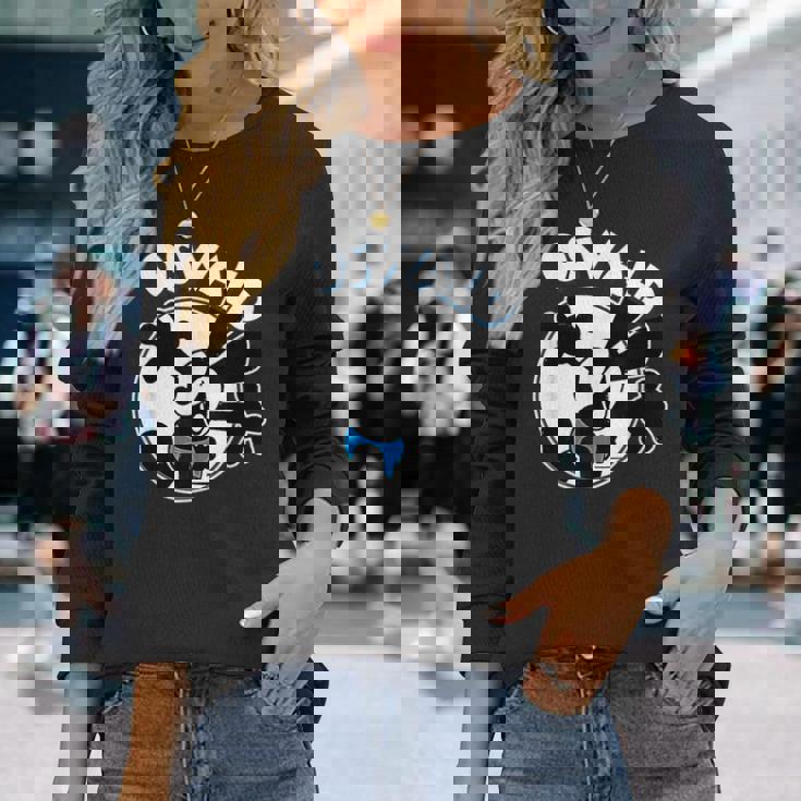 オズワルド・ラビット ヴィンテージ 漫画 長袖Tシャツ 彼女への贈り物