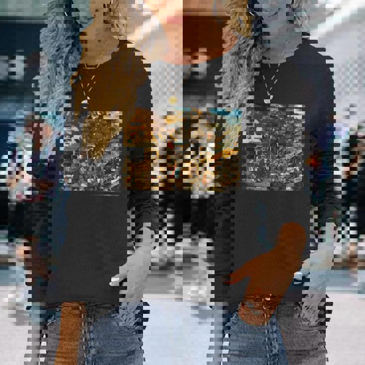 オランダのことわざ ピーテル・ブリューゲル 長老 1559 長袖Tシャツ 彼女への贈り物