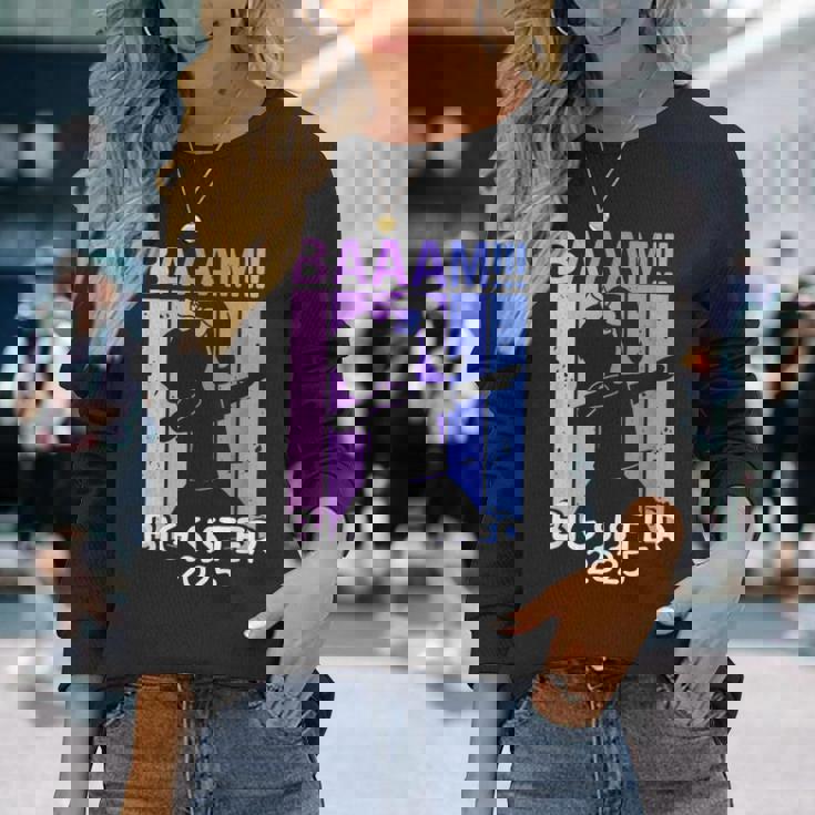 ガールズ Bääm Bigister 2025 Dab Pregnancy 長袖Tシャツ 彼女への贈り物