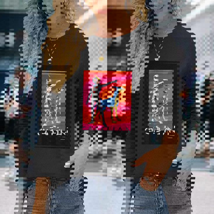 キャシャーン L 長袖Tシャツ 彼女への贈り物