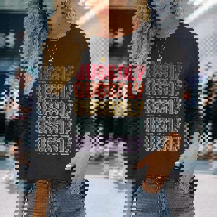 クィーンリー 長袖Tシャツ 彼女への贈り物