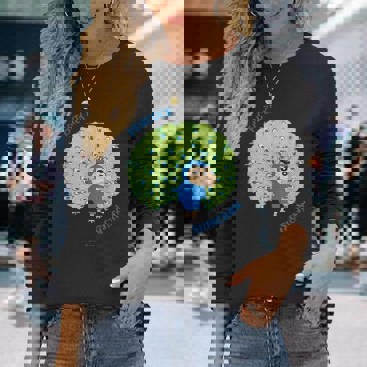 クレヨンしんちゃん クジャクしんちゃん 長袖Tシャツ 彼女への贈り物