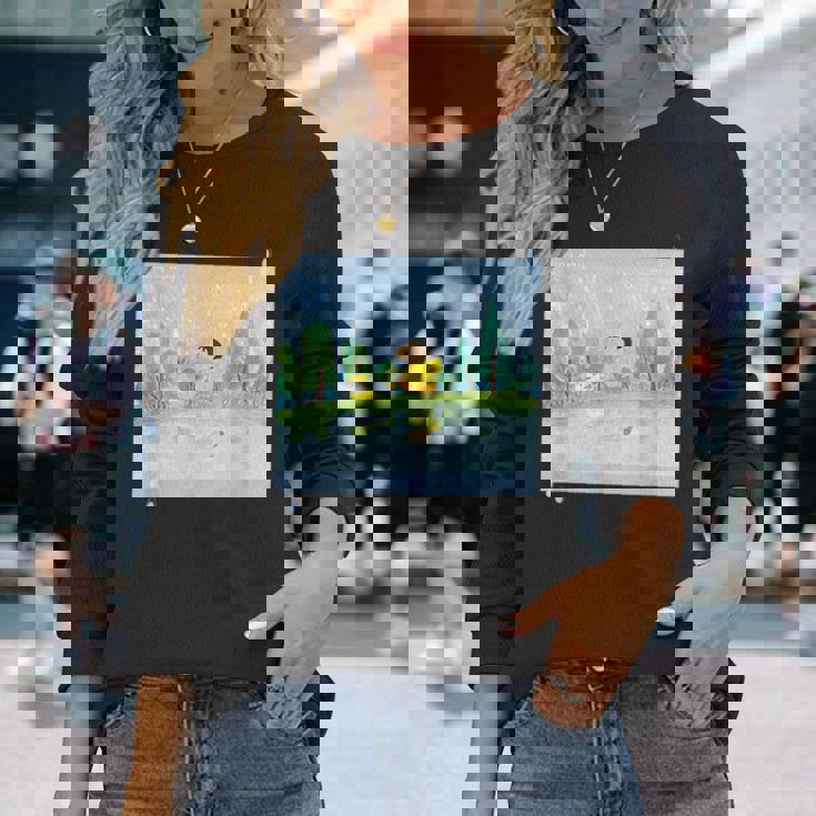 クレヨンしんちゃん 雨の日のお散歩 長袖Tシャツ 彼女への贈り物