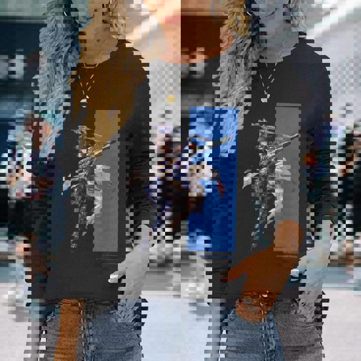 グランブルーファンタジーヴァーサス -ライジング- ランスロット 長袖Tシャツ 彼女への贈り物