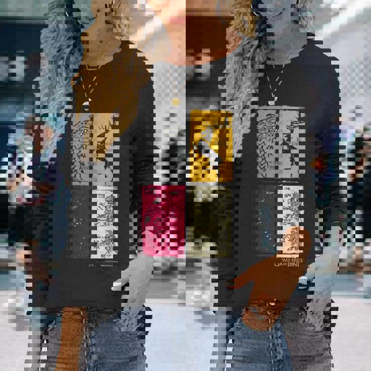 ゲーム・オブ・スローンズ Winter Is Coming 長袖Tシャツ 彼女への贈り物