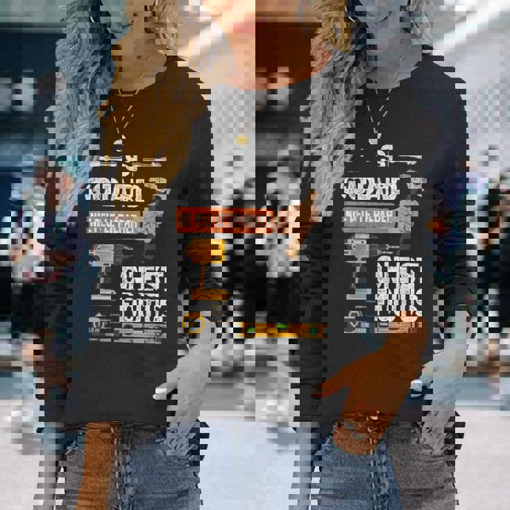 ゴダールが修正できない場合、誰もいません。 長袖Tシャツ 彼女への贈り物