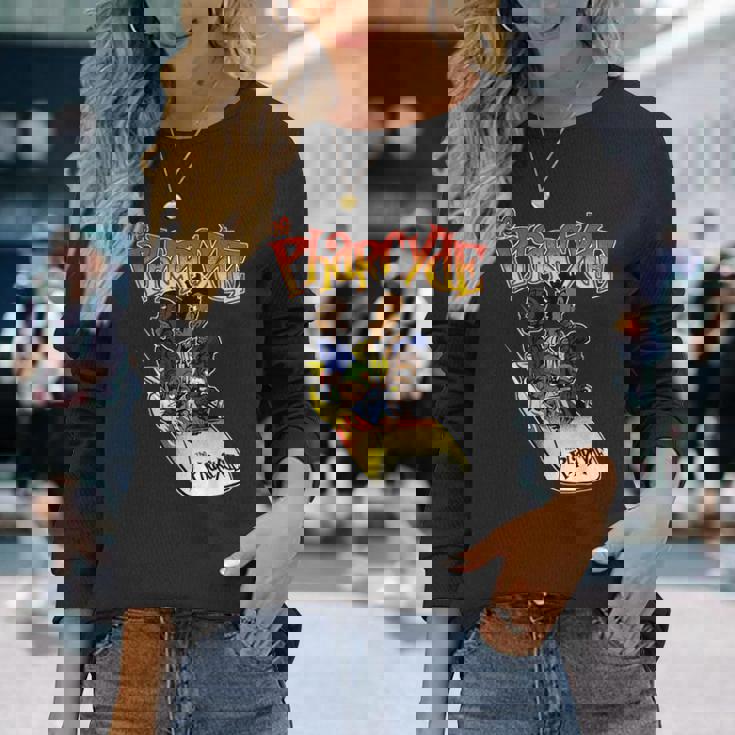 ザ・ファーサイド-奇妙なライドカー 長袖Tシャツ 彼女への贈り物