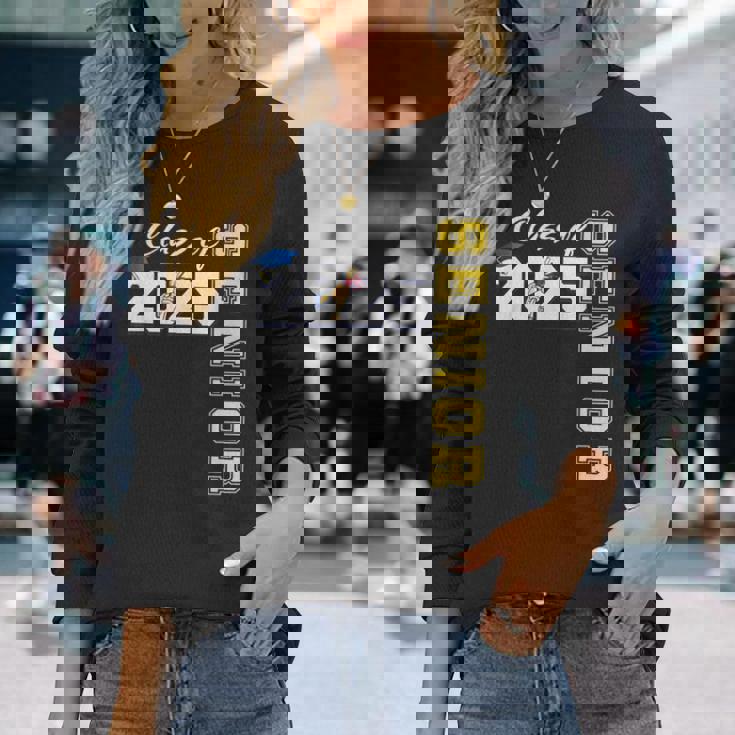 シニア 2025年 2025年クラス シニア 2025年卒業 長袖Tシャツ 彼女への贈り物