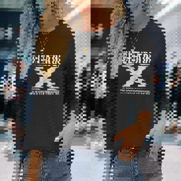 ジェネレーションx 長袖Tシャツ 彼女への贈り物