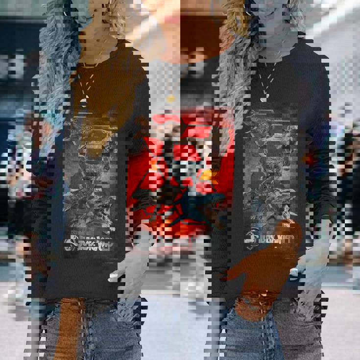 ジュラシック・ワールド Large Set 長袖Tシャツ 彼女への贈り物