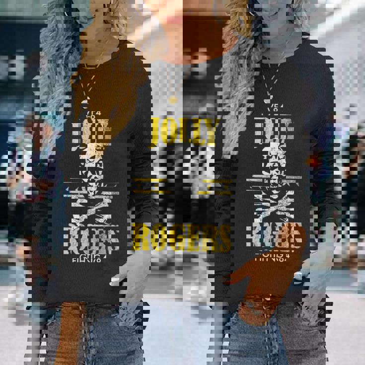 ジョリー・ロジャースf-84 苦難 長袖Tシャツ 彼女への贈り物