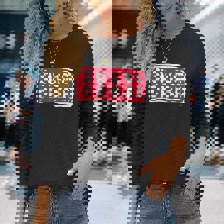 スゴイデカイ 長袖Tシャツ 彼女への贈り物