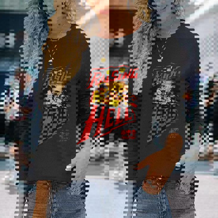 ストレンジャー・シングス ヘルファイア クラブ レトロ アドベンチャー グループ レトロ Tv 長袖Tシャツ 彼女への贈り物