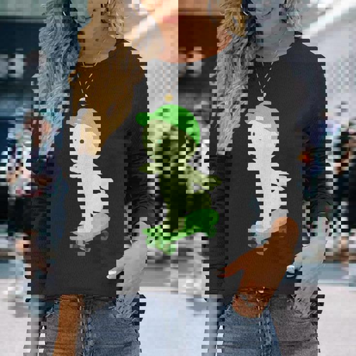 スミスキ好き、かわいいスミスキ、親友へのギフトに。 長袖Tシャツ 彼女への贈り物