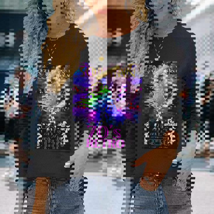 ソウルトレイン_Funky_016 長袖Tシャツ 彼女への贈り物