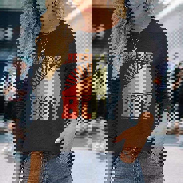 チアリーディング少年男子大学生チアリーダー 長袖Tシャツ 彼女への贈り物