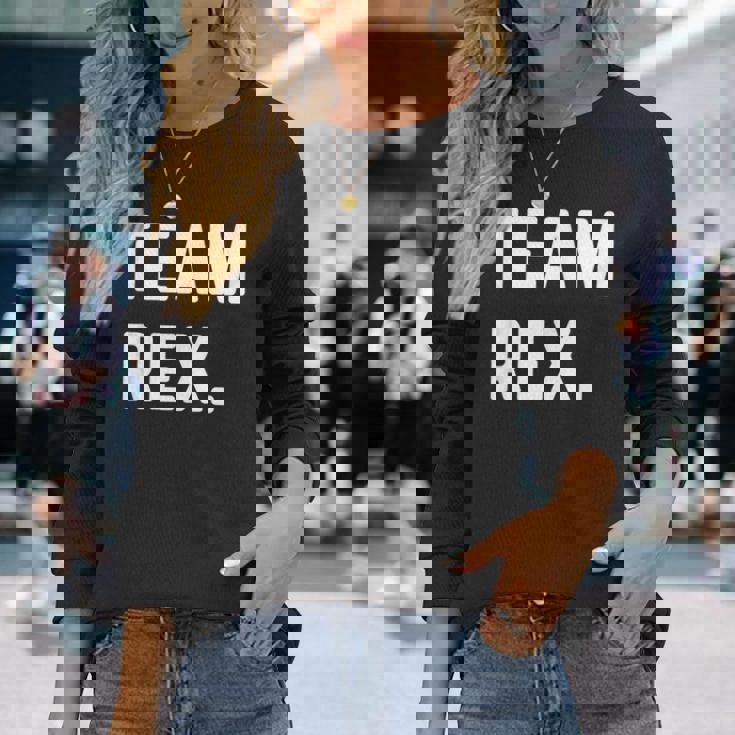 チームレックス 長袖Tシャツ 彼女への贈り物