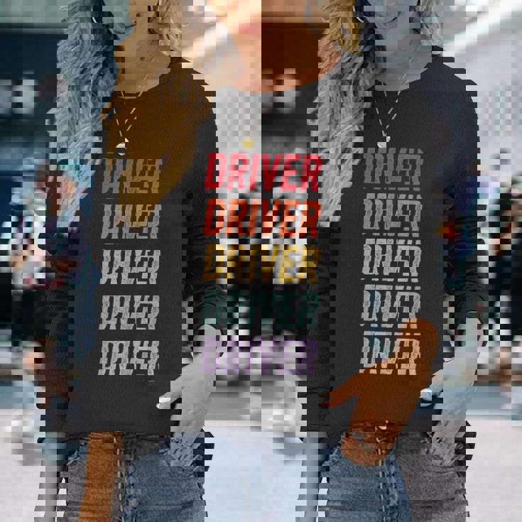 ドライバー 長袖Tシャツ 彼女への贈り物
