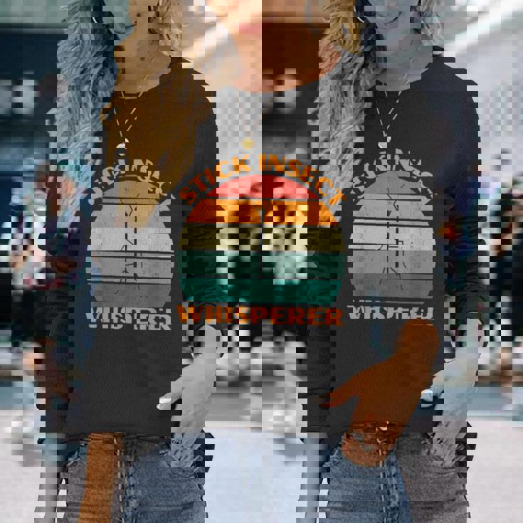 ナナフシ ウィスパラー ナナフシ ペット 長袖Tシャツ 彼女への贈り物