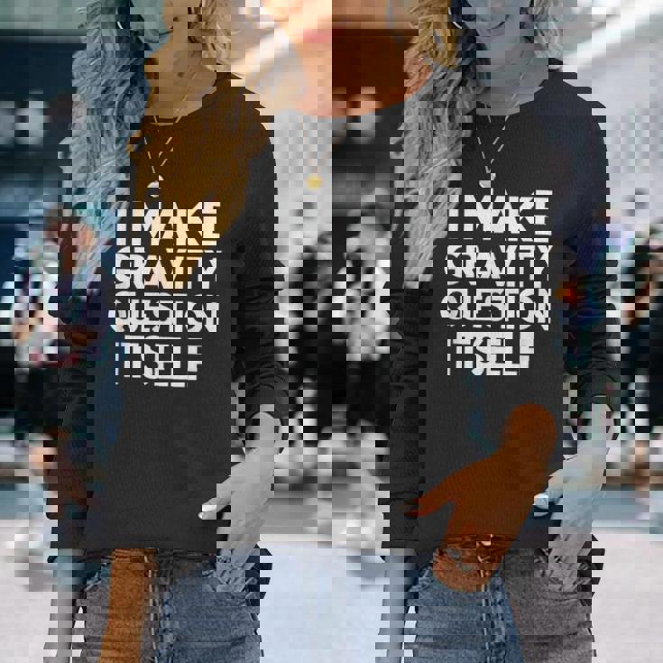 ハイツ・ルック・イージー・ファニー・エアリアル 長袖Tシャツ 彼女への贈り物