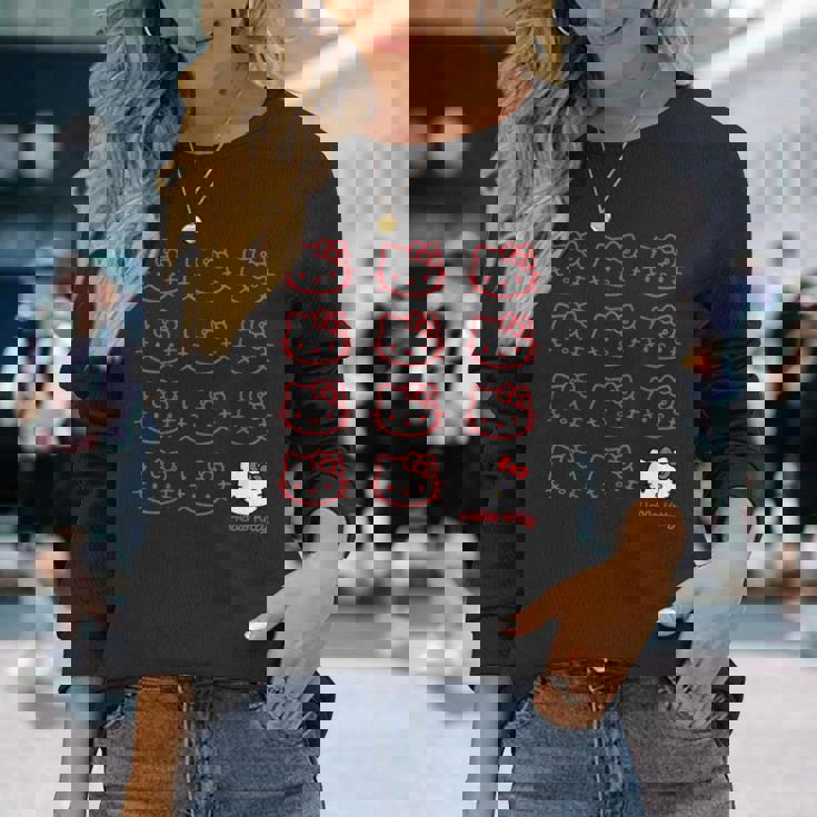 ハローキティ Usデザイン カオ 長袖Tシャツ 彼女への贈り物