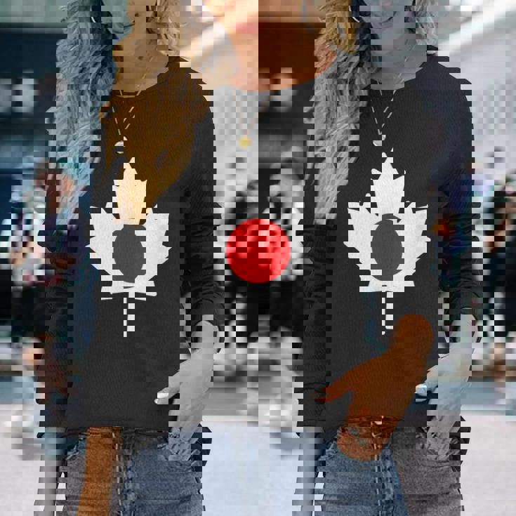 ハーフカナディアンジャパニーズ 長袖Tシャツ 彼女への贈り物